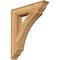 Ekena Millwork Thorton Traditional Rough Sawn Bracket, Western Red Cedar, 6"W x 32"D x 38"H BKT06X32X38THR01RWR - alternate 1